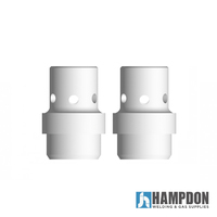 Gas Diffuser MIG  - MB26 - White Ceramic - 2 Pack - Binzel Style