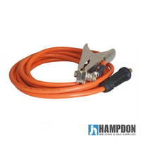 240A Earth Clamp and Lead HD - 5 Meter - 10-25 Small Plug