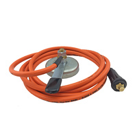 200A Magnetic Earth Clamp and Lead - 3 Meter - 10-25 Small Plug