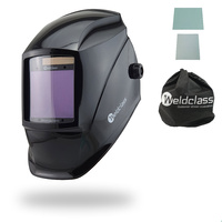 4 SENSOR Weldclass Promax 500 Black Stealth Automatic Welding Helmet