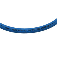 10 Meter Oxygen Gas Hose 10mm No Fittings - Blue Welding Hose 