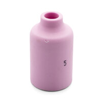 TIG Ceramic Cup / Nozzle #5 GAS LENS - 5 Each - WP-17 /18 / 26