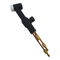 WP18 Flexible Water Cooled TIG Torch Body / Head with Valve