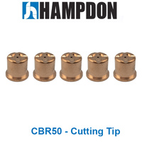Cutting Tip 1304 for UNIMG VIPER CBR50 & LT50 & CB50 Plasma Torch - 5 Pack