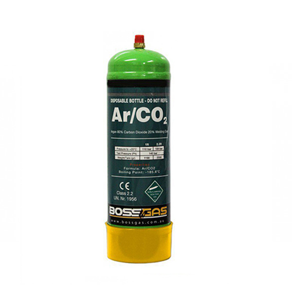 BossGas 1Lt Argon/Co2 Disposable Gas Bottle MIG Hampdon 600041 eBay
