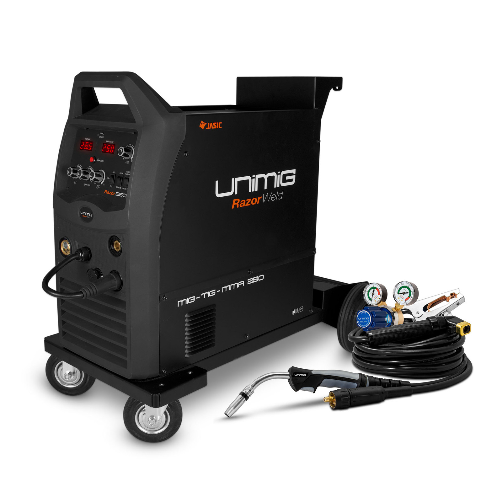 Unimig 250 Compact MIG Inverter Welder TIG MMA KUMJR250K
