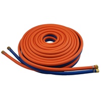 15m Harris Oxy / LPG 10mm Twin Hose with Fittings