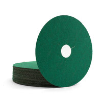 Klingspor FS 966 ACT 125mm Ceramic Resin Fibre Sanding Disc Pad 120 Grit - 100 Each