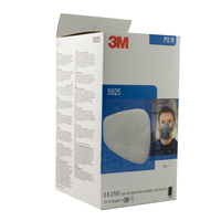 3M 5925 Particulate Filter P2 - 10 Pairs - Replacement Filters for 6000/7500/7800 Mask