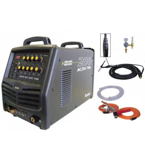 AC/DC TIG WELDER 200 Amp UNIMIG Stick Welding Machine aluminium