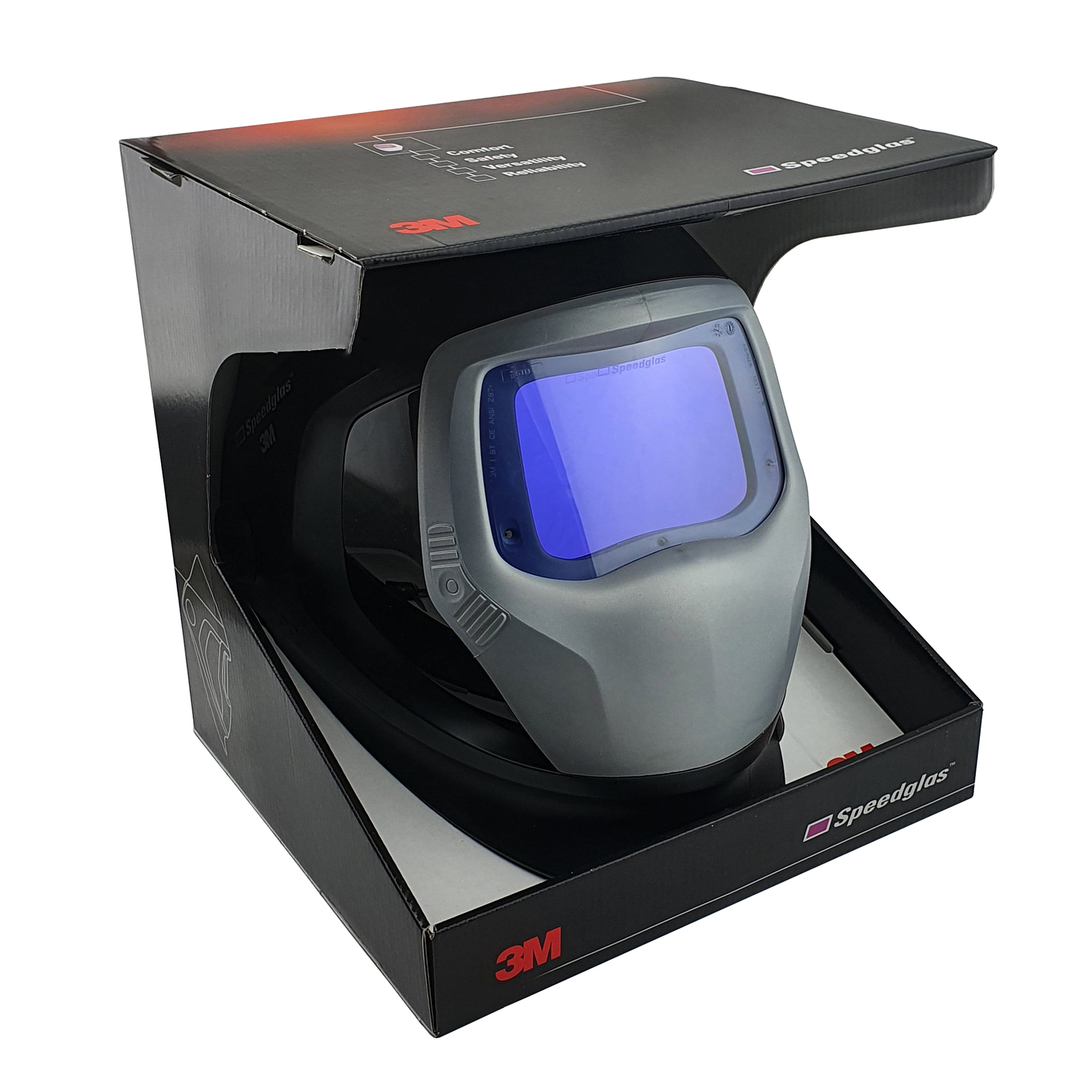 3M Speedglas Welding Helmet 9100XXi TrueView Optics + Bag & Lens'