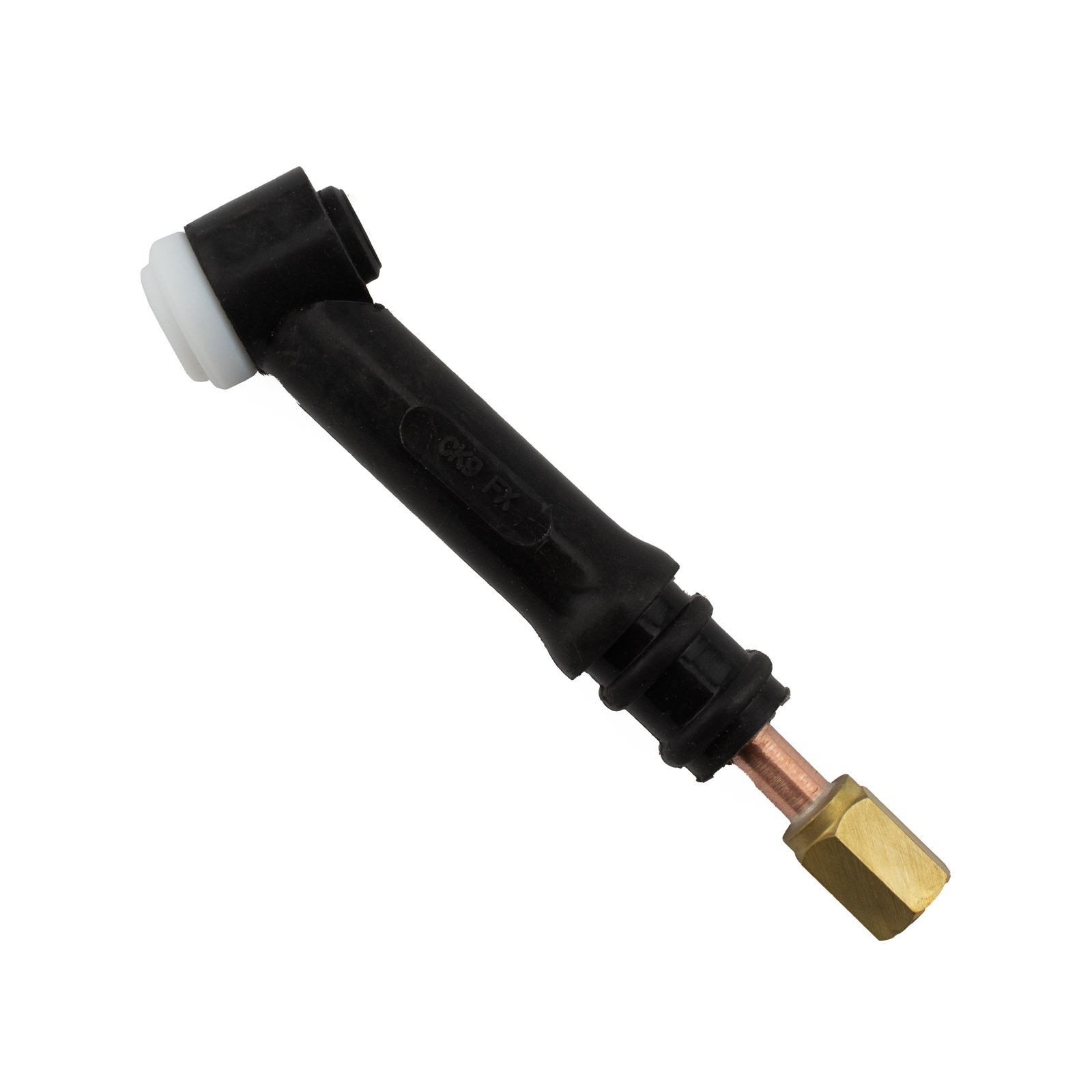 Star Tech Weld WP9FV TIG Torch Head – Air Cooled, 125A, Flexible W/ Valve, 9FV Body