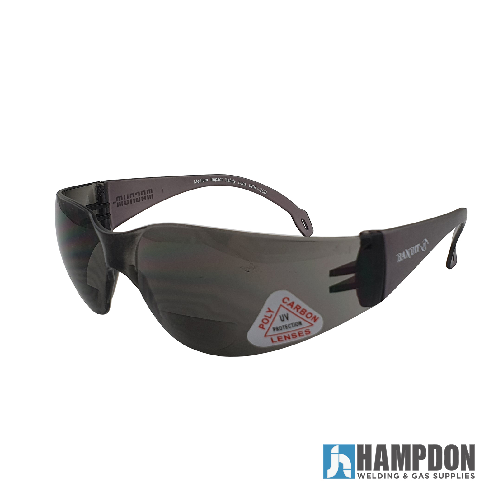 Smoke Magnum Bifocals Lens 250 Smoke 068 2.50