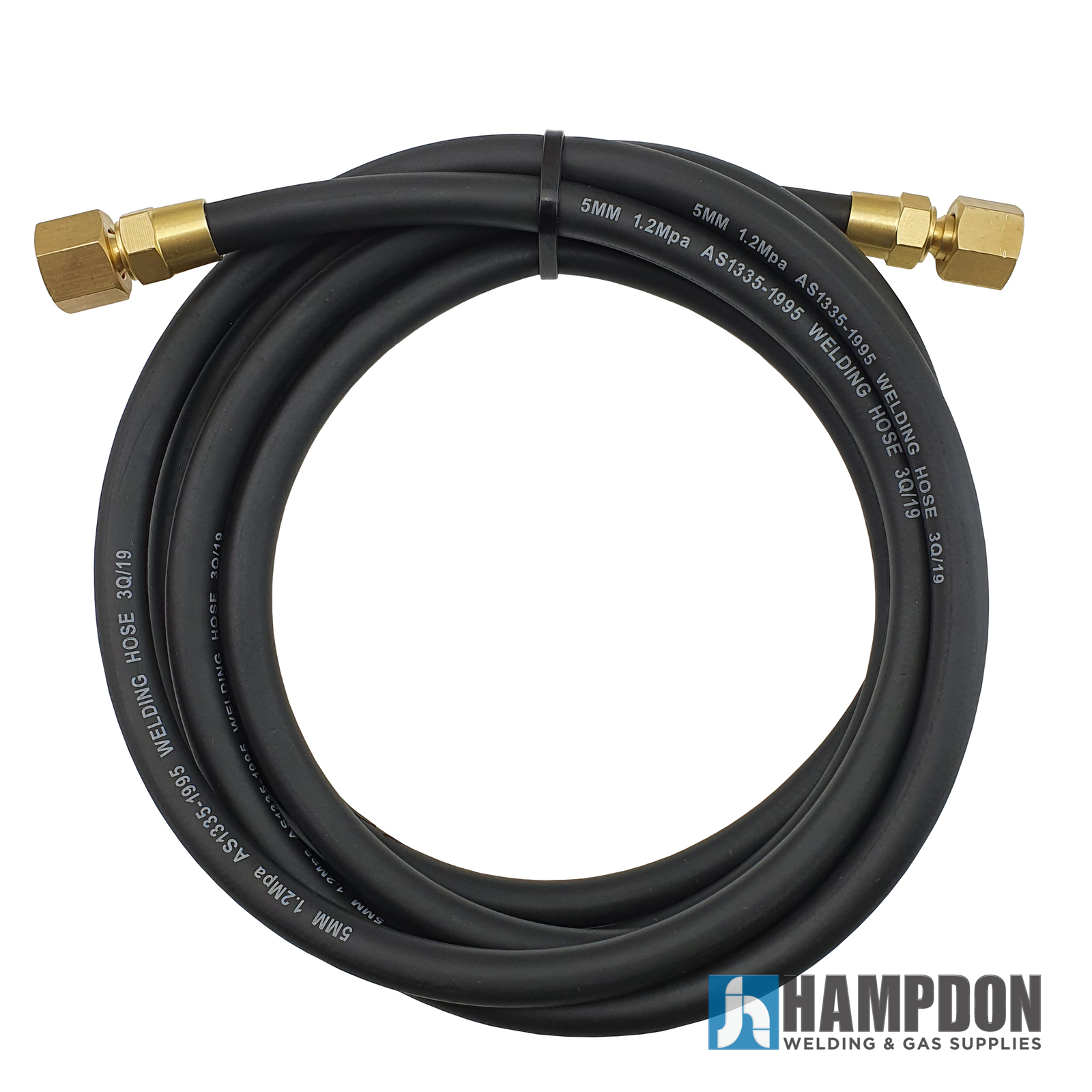 Haofst Argon CO2 Flow Meter Regulator Hose UNF5/8 This Hose Is Standard UNF 5/8 with Inert Gas Fitting 10 inch/0.83ft Mig Tig 
