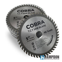 COBRA 5" / 125mm Circular Aluminium Cutting Saw Blade Disc Milling Disc - 10 Pack