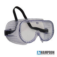 Direct Ventilation Safety Goggles - Clear Lens - Trojan