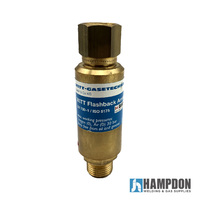 WITT 143-019 Flash Back Arrestor for Oxygen & Air