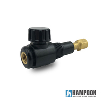 9 Series TIG Small Torch Body (Valve) 130 Amp - 3 Piece 