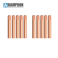Bernard Style MIG Contact Tips 0.8mm - 10 Pack - Long 51mm