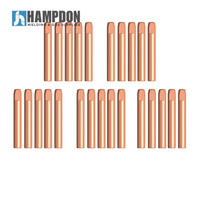 Bernard Style MIG Contact Tips 2.4mm - 25 Pack - Long 51mm