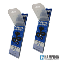 Zirconiated 1.6mm & 2.4mm TIG Tungsten Electrodes - White Tip