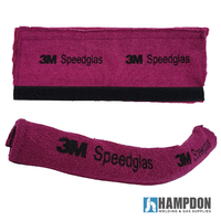 3M Speedglas Universal Flannel Washable Purple Towelling Sweatband - 2 Pack