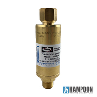 Harris Oxygen High Flow Flash Back Arrestor - Regulator End FlashBack
