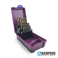 Bordo 1/16-1/2" 29 Piece HSS Cobalt Drill Bit Set ABS Case