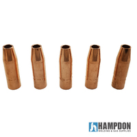 40x TWECO #2 Style MIG Gas Nozzle / Shroud 13mm - 40 Pack