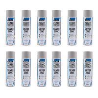 12 x Dy-Mark Zinc Guard Silver Zinc Metallic Silver 400g - Australian Made
