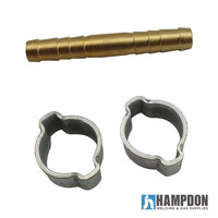 5mm Double Ended Barb Kit for 5mm Hose (Inner Diameter) 