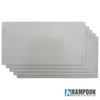 3M Speedglas Inside Cover Lens Speedglas for 9002NC and 9002X - 5 Pack