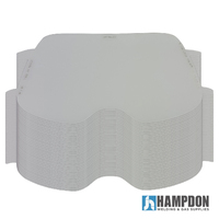 3M Speedglas 9100 FX / FX Air / MP Air - Clear Grinding Visor Lens - 100 Pack
