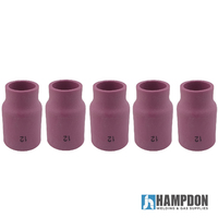 5 x TIG Ceramic Cup Nozzle #12 GAS LENS LARGE DIAMETER