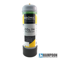 Disposable Gas Bottle - ARGON / CO2 - 2.2 Litre