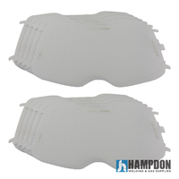 3M Speedglas G5-02 Hard-Coated Outer Cover Lens - 10 Pack