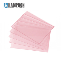 Welding helmet replacement lens cover (Outer) -114mm x 133mm - Chipping Lens - 5pack -