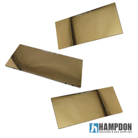 Flippy Welding Helmet Gold Reflective Lens 49mm x 108mm Shade 11 - 1 Each