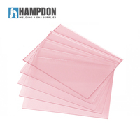 Welding helmet replacement lens cover (Outer) -118mm x 94mm - 5 pack 