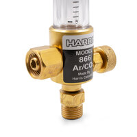 Harris 821 Argon Pre-Set Regulator Dual Flow Meters