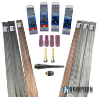 AC/DC TIG Welding Starter Pack ACDC to Suit T2 TIG Torch