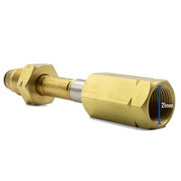 Harris Straight Extension Fitting Adaptor for LPG Cylinder. > Regulator, incl-Snap Safe. Type 21