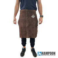 Leather Welding Apron - Half Apron - Split Cowhide 