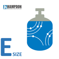 E Size Argon / Co2 5.2 Heavy Mix Gas Swap / Exchange