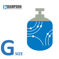 G Size Argon / Co2 5.2 Mix Gas Swap / Exchange