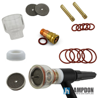 BBW Pyrex Glass TIG Cup Kit 1.6mm WP17/26 - FUPA FURICK Style