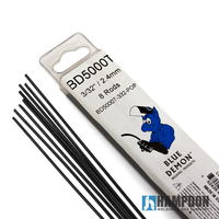 2.4mm - Blue Demon Cast Iron TIG Repair Rod - 8 Rods