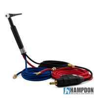 CK20 8m 250A Super Flex Water-Cooled TIG Torch to Suit Fronius Machines