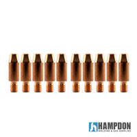 Binzel Style MIG Contact Tips 1.6mm - 10 pack - M6 x 8mm x 1.6mm