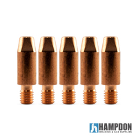 Binzel Style MIG Contact Tips 1.6mm - 5 pack - M6 x 8mm x 1.6mm